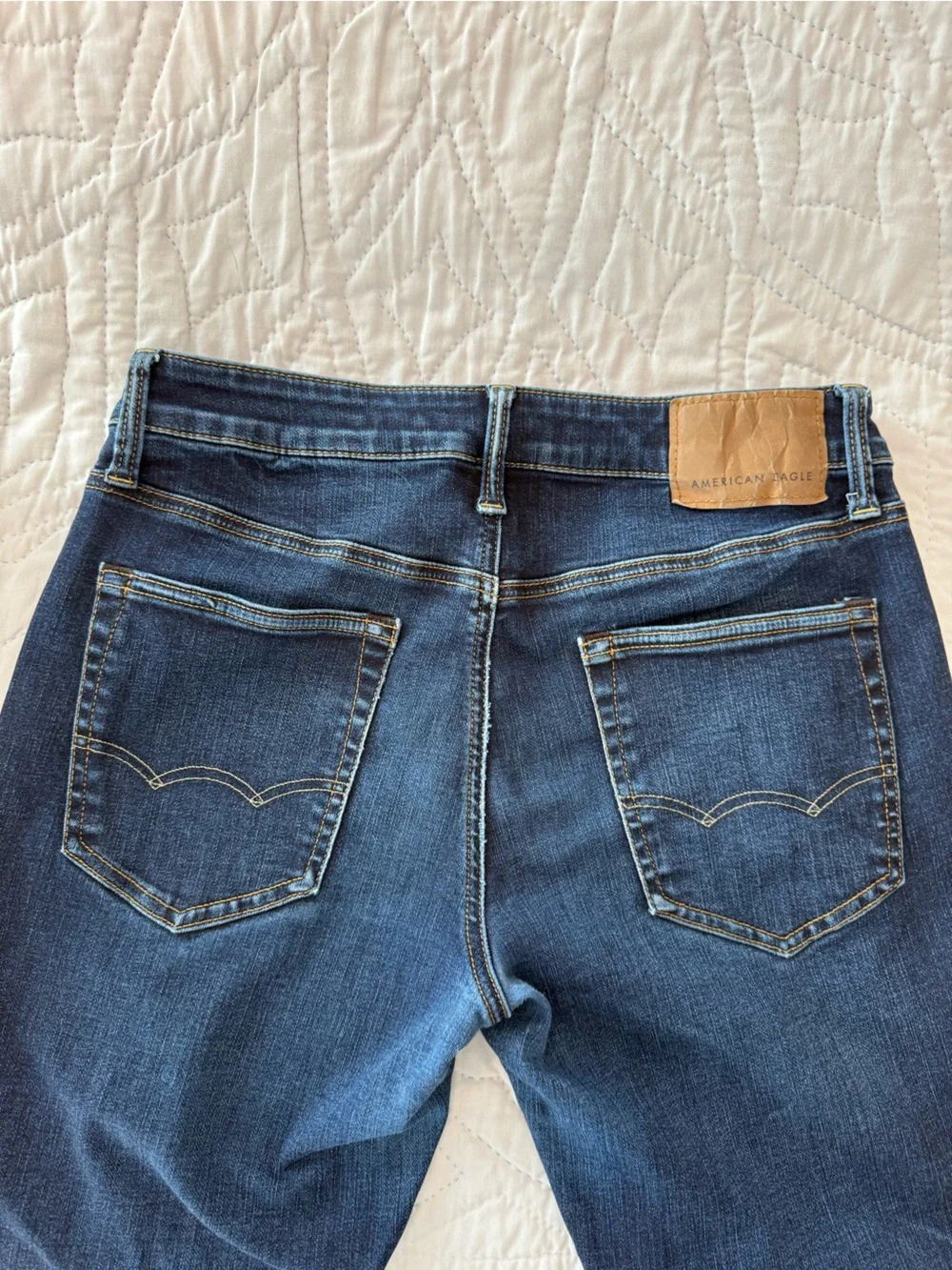 American Eagle Outfitters Airflex Slim Dark Wash Men’s Jeans